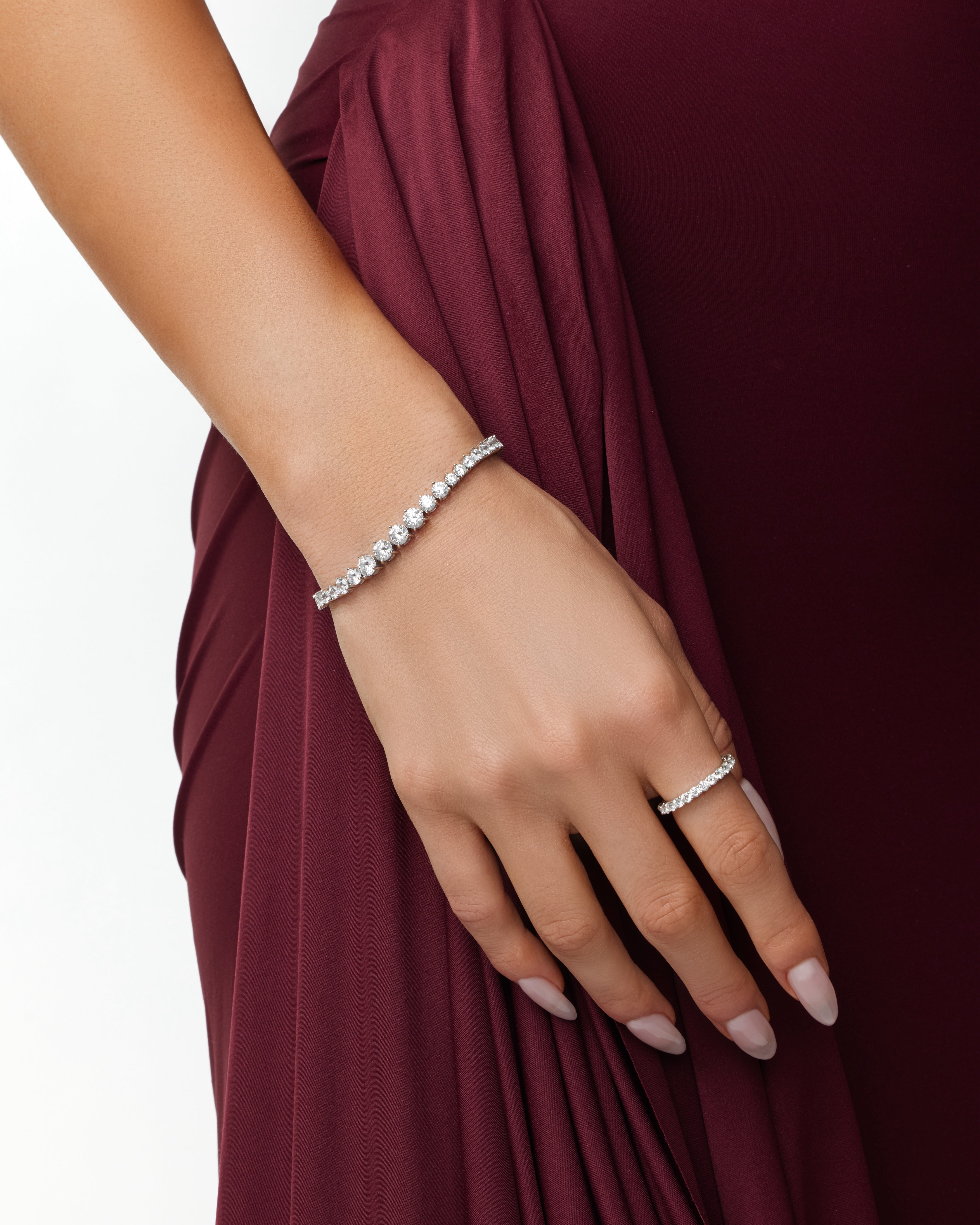The Everyday Graduated Tennis Bracelet