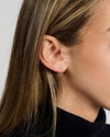 The Star of David Diamond Cluster Stud Earrings