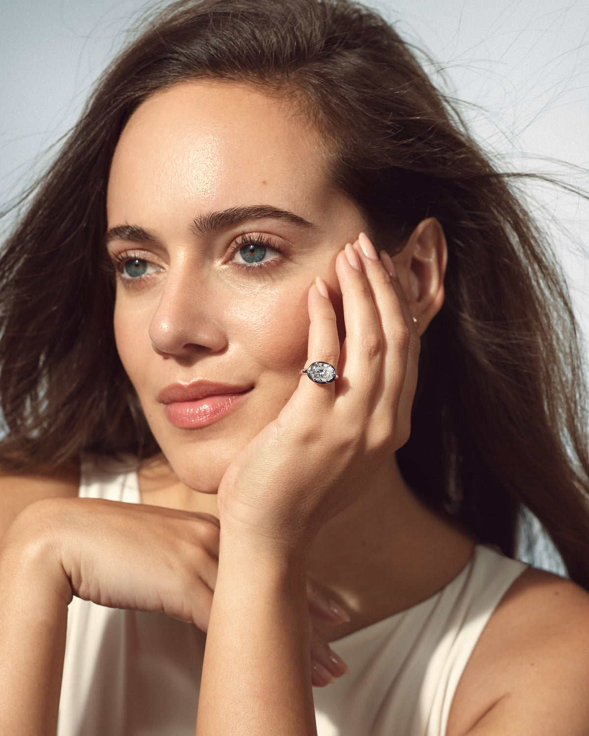 Audrey™ East-West Oval Ring