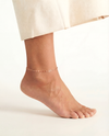 Olivia Paperclip Anklet