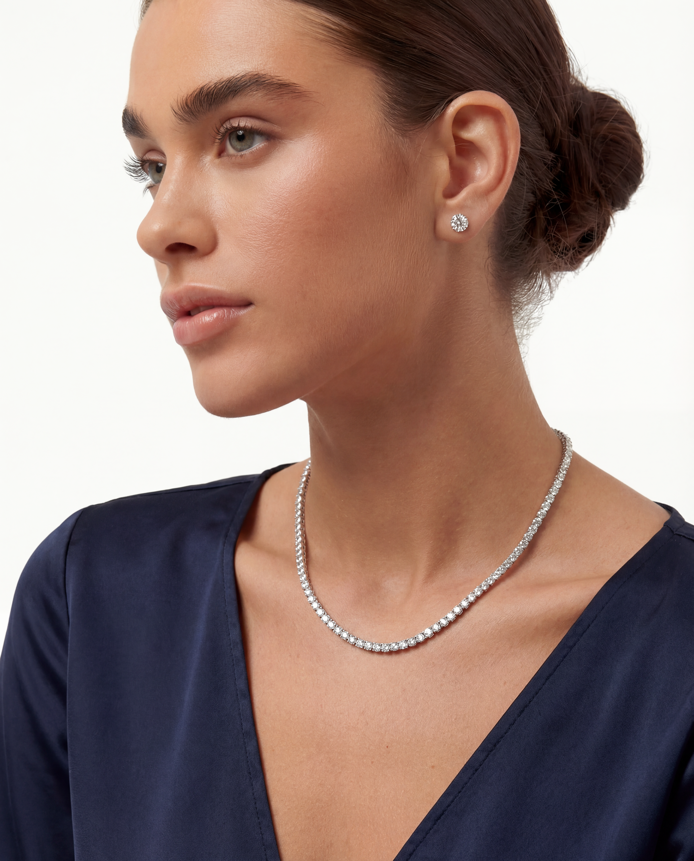 Jane Lab™ Diamond Tennis Necklace