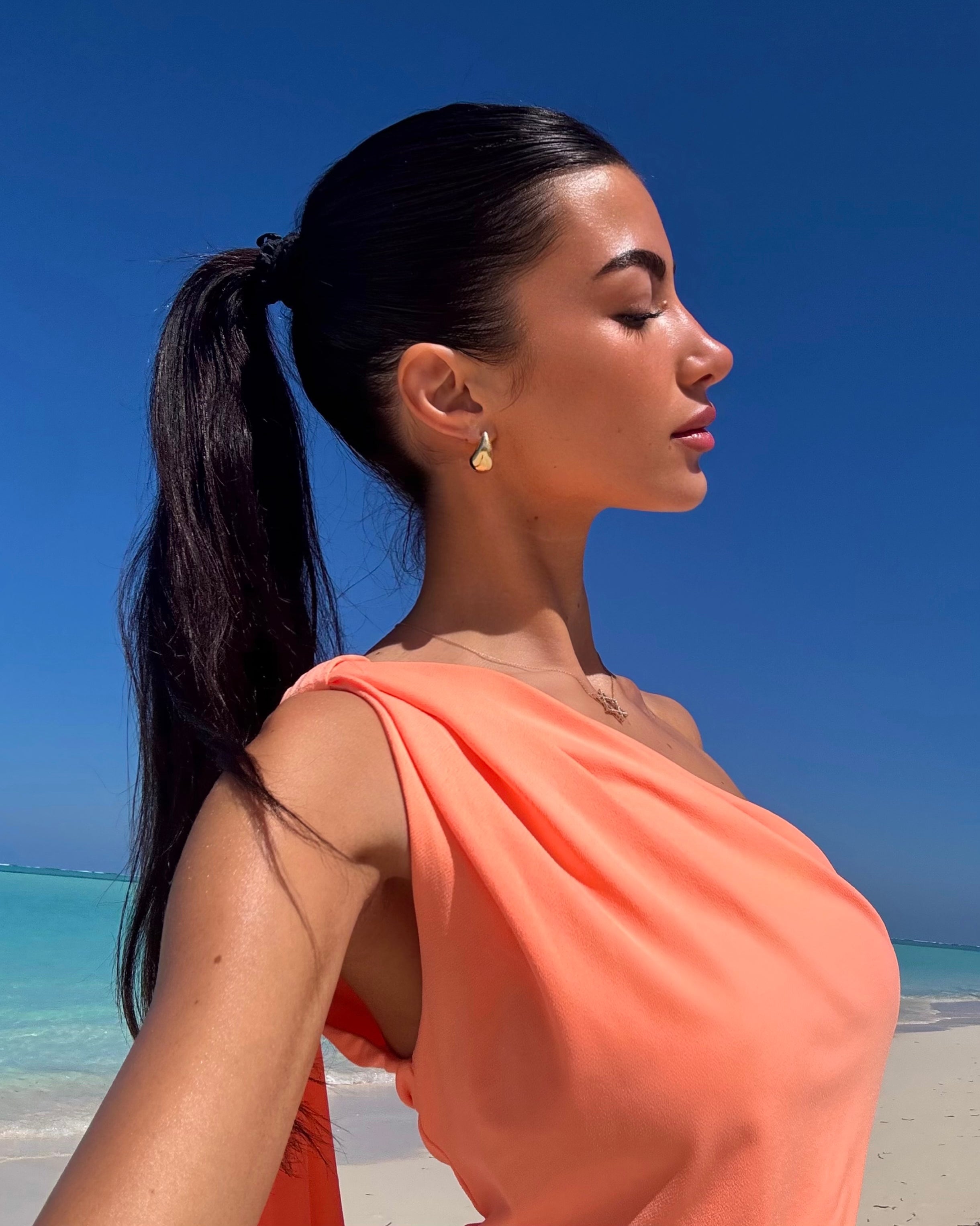 Crying Gold Earrings