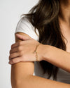 The All Me Pavé Diamond Letter Bracelet