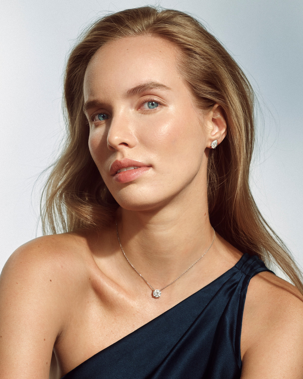 Jane Everyday™ Round Solitaire Necklace