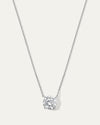 The Lab Diamond Floating Solitaire Necklace