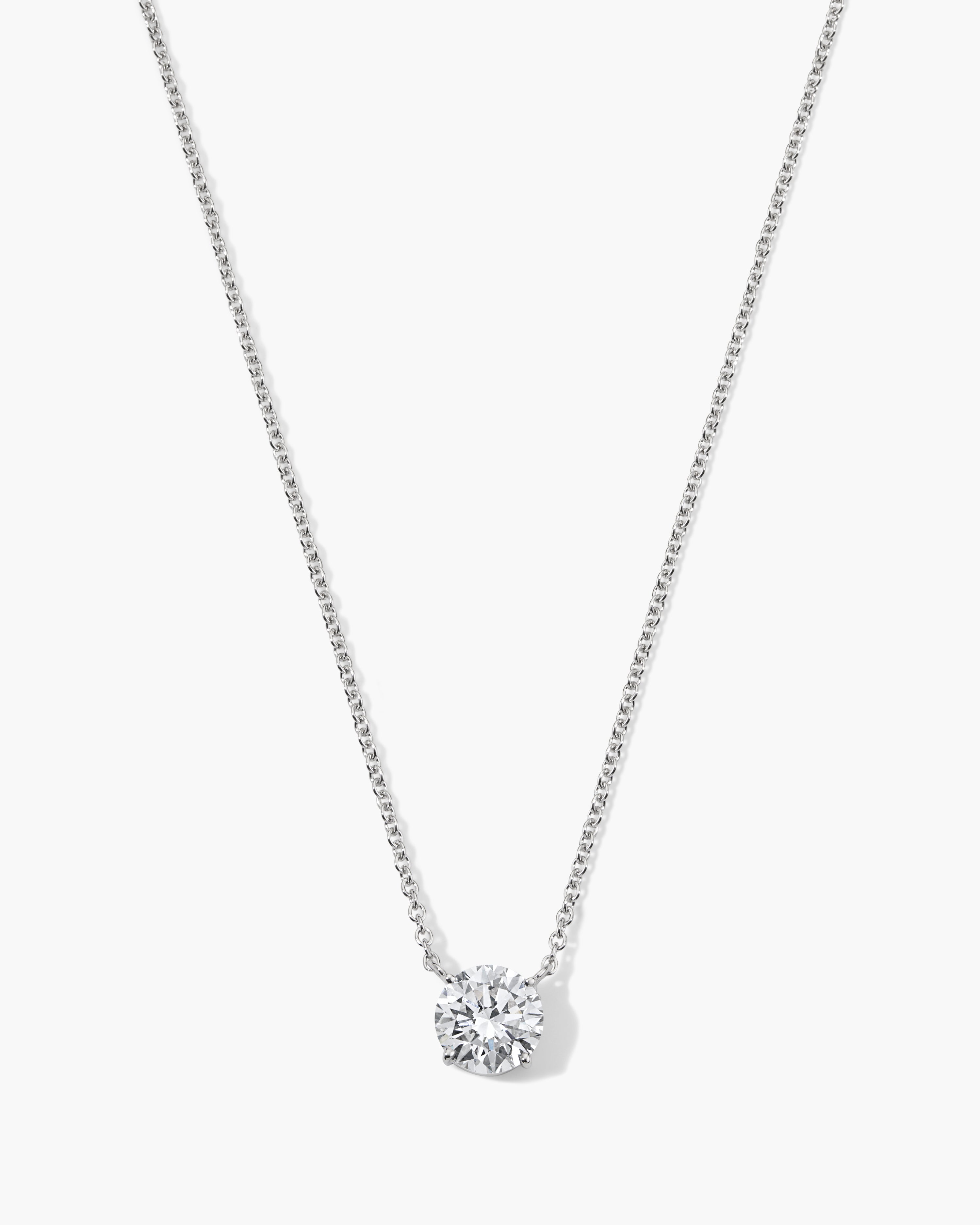 Jane Everyday™ Round Solitaire Necklace