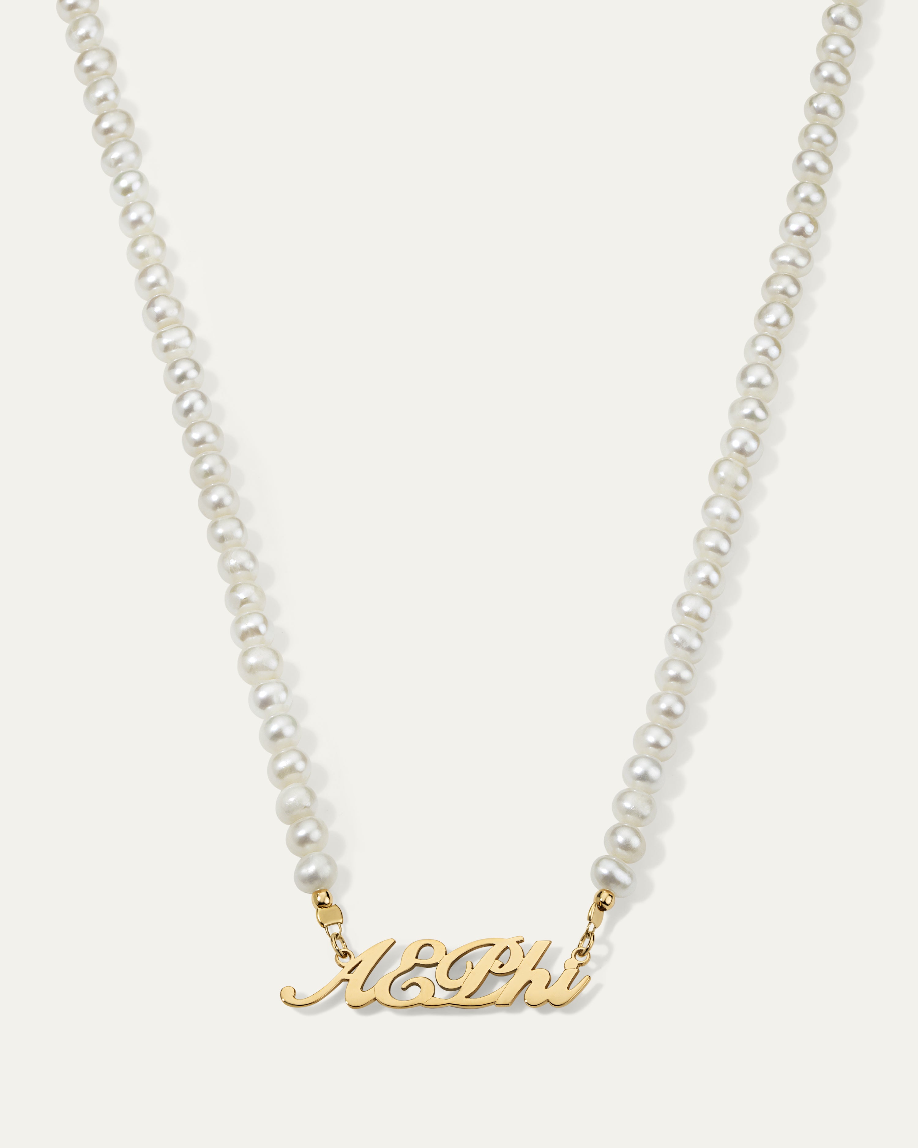 Sisters Pearl Necklace