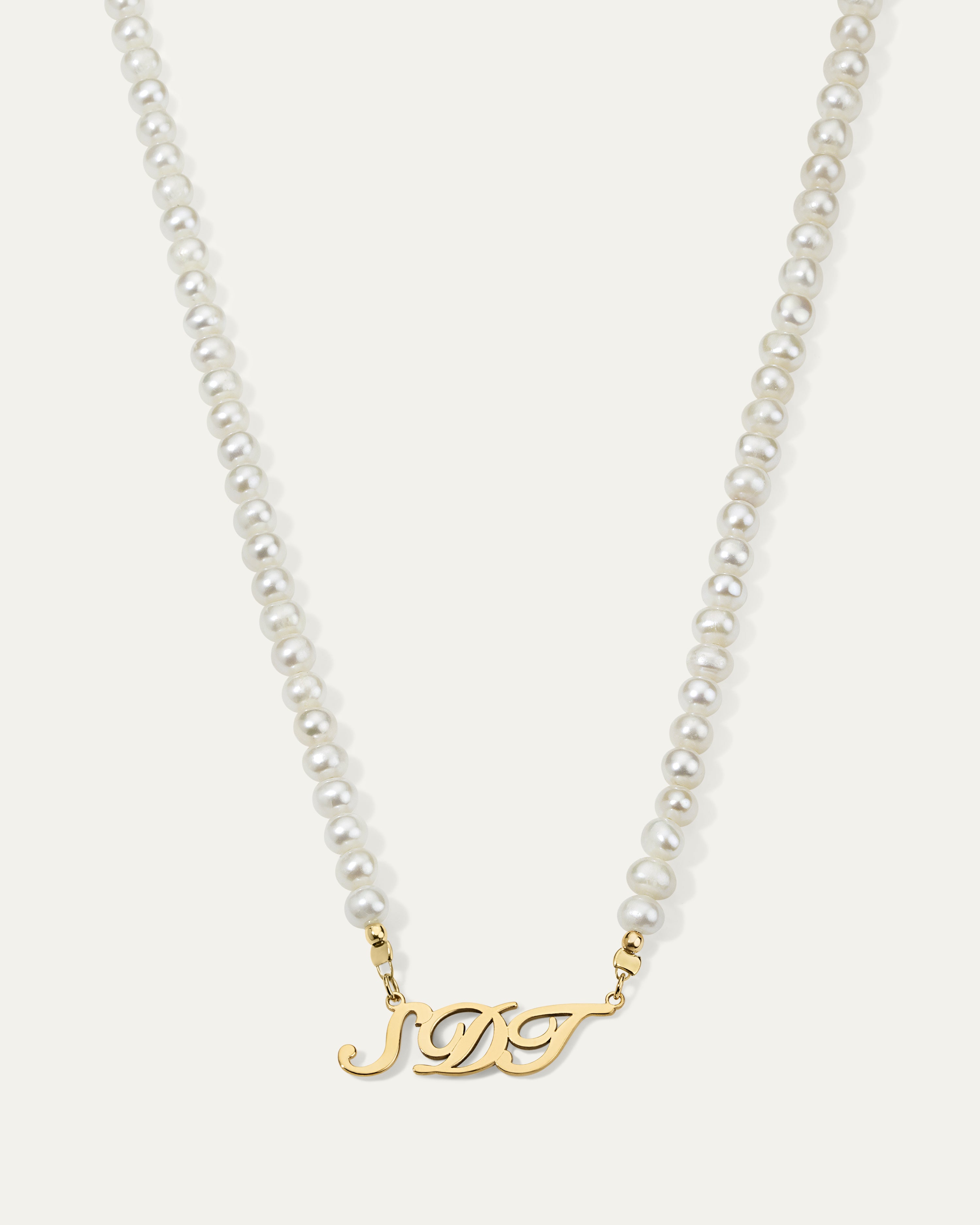 Sisters Pearl Necklace