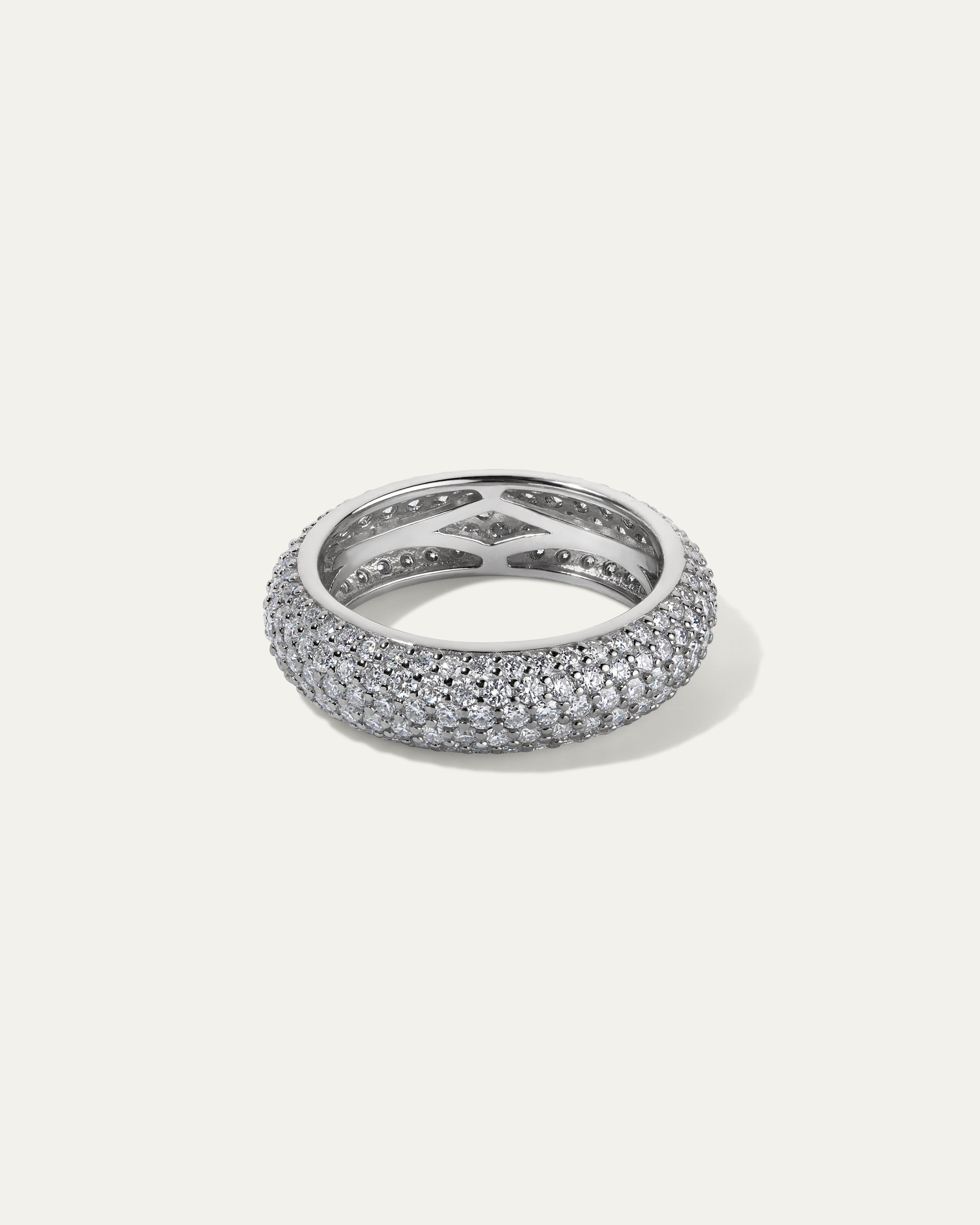 The Everyday Pavé Dôme Ring