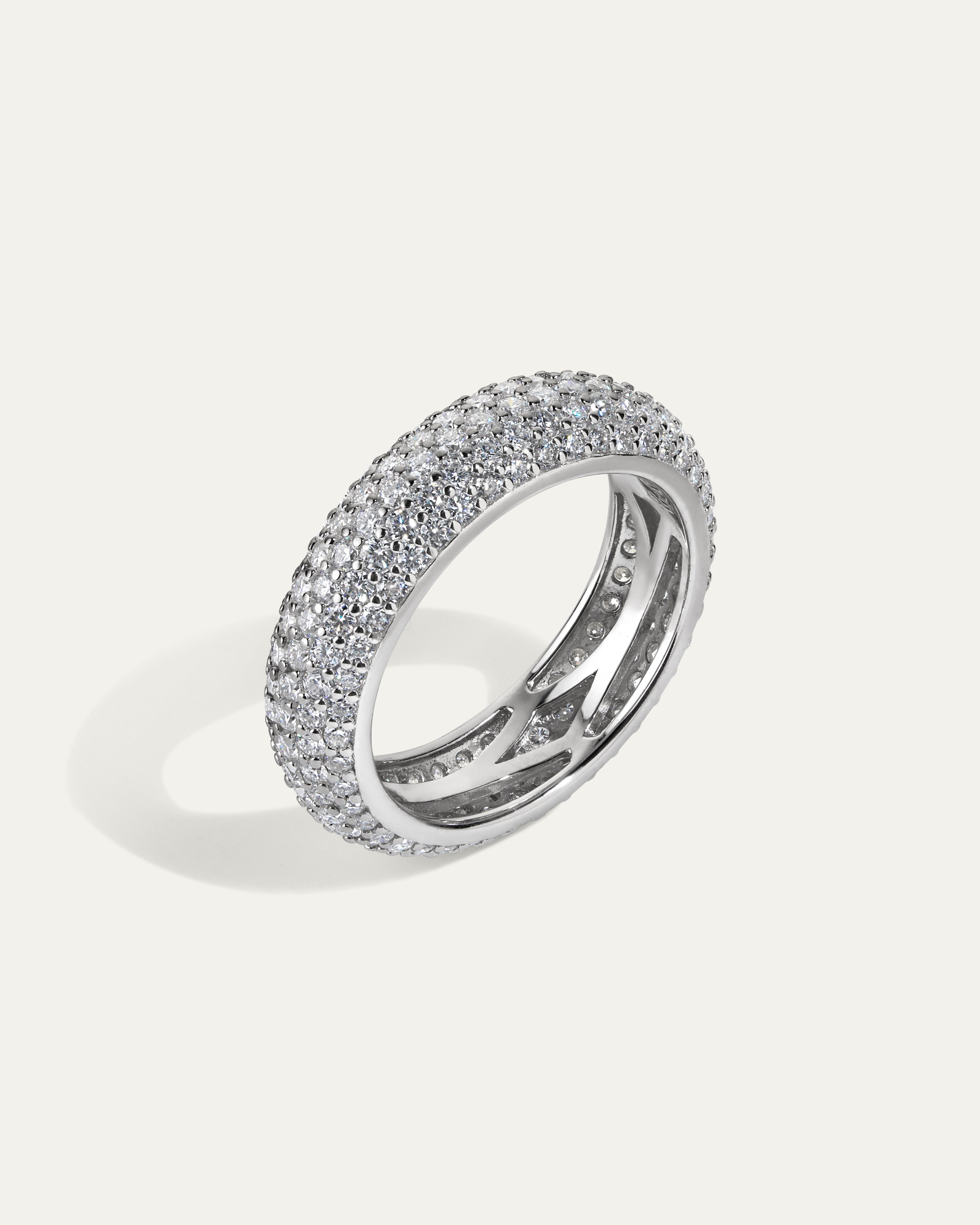 The Everyday Pavé Dôme Ring