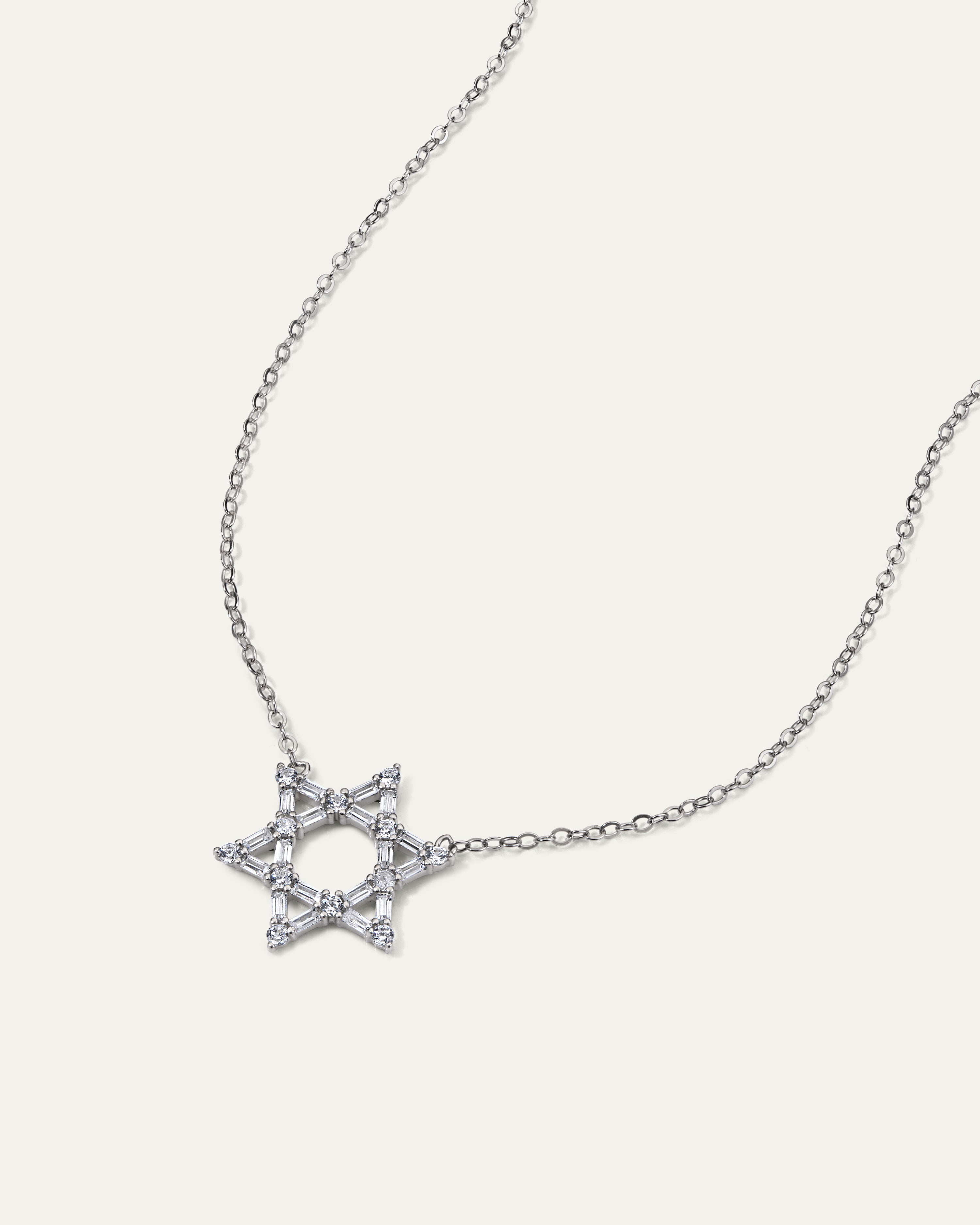 The Star of David Trinity Necklace