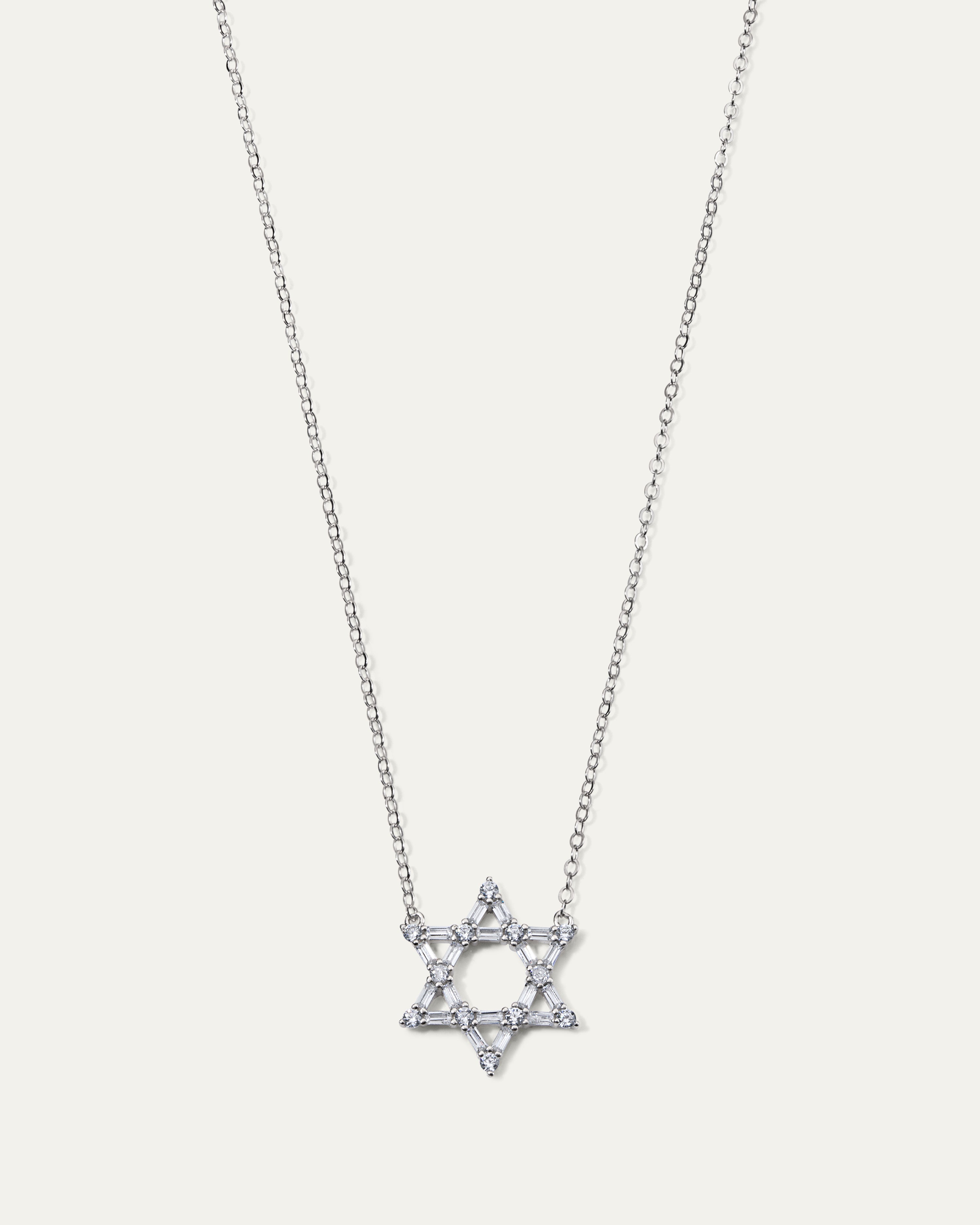 The Star of David Trinity Necklace