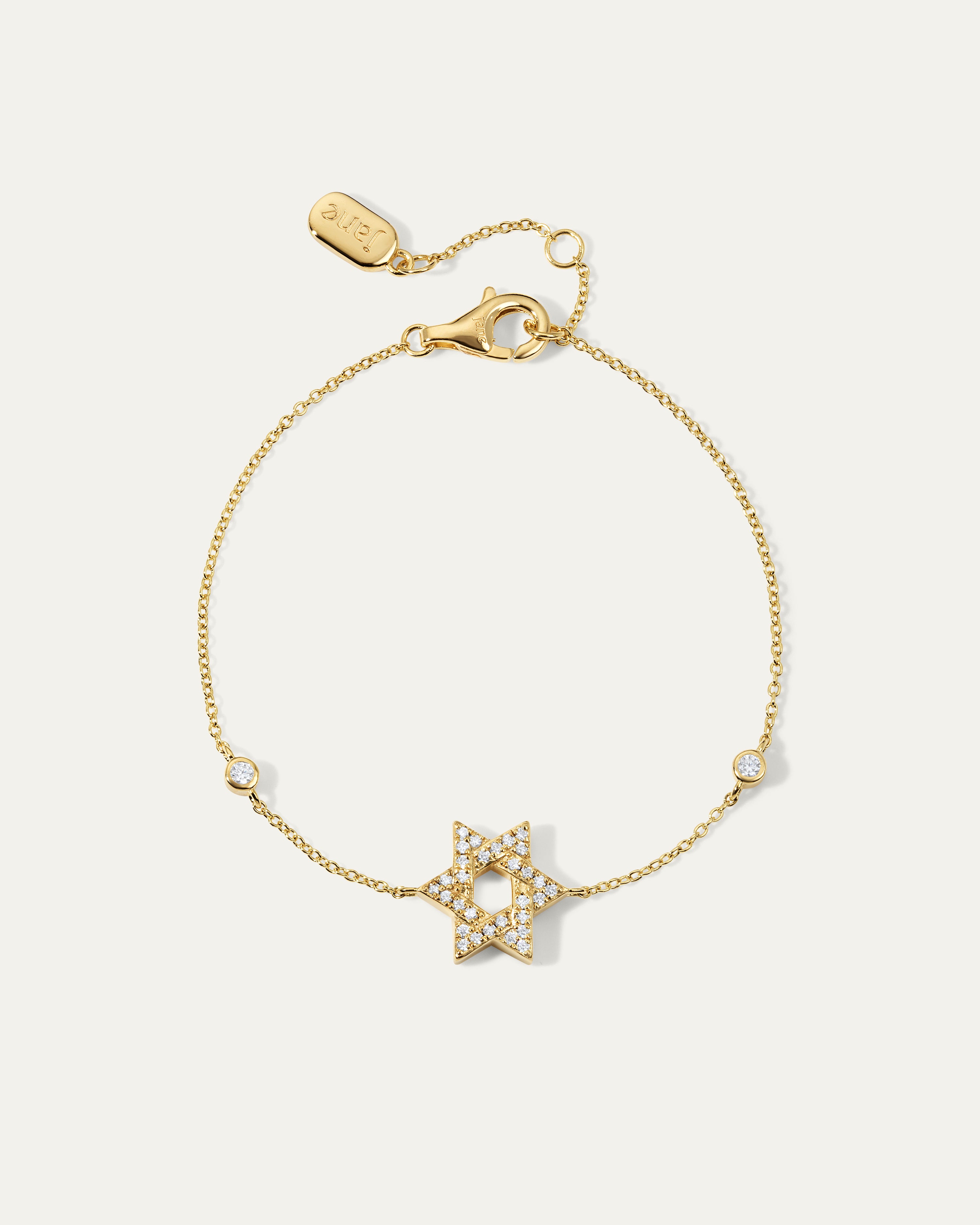 Sarah Star of David Bracelet