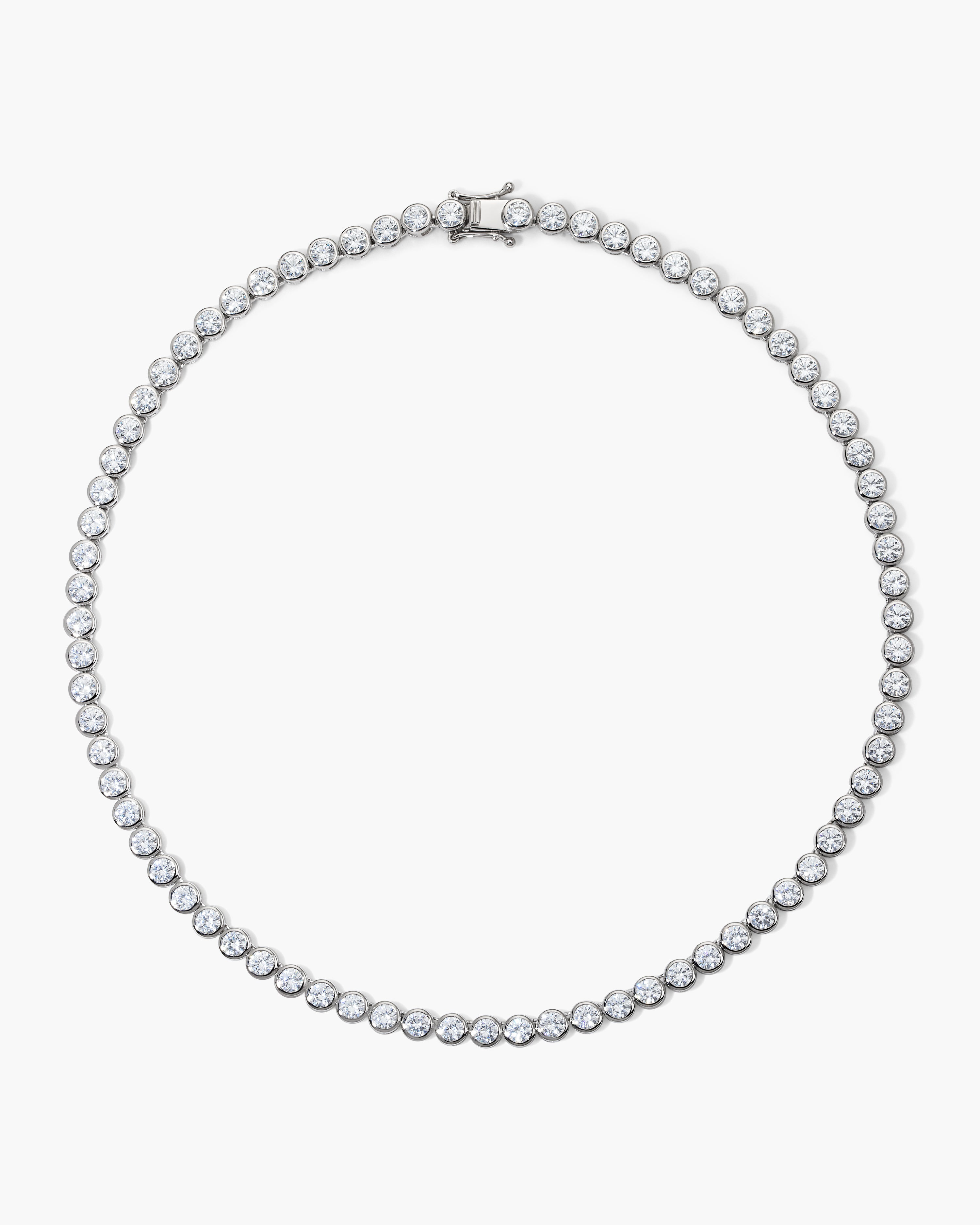 Charlotte™ Bezel Tennis Necklace