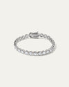 Charlotte Bezel Tennis Bracelet