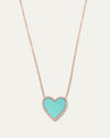 The My Heart Turquoise Diamond Necklace