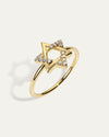 The Star of David Pavé Ring