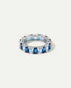 The Everyday Sapphire Baguette Eternity Band