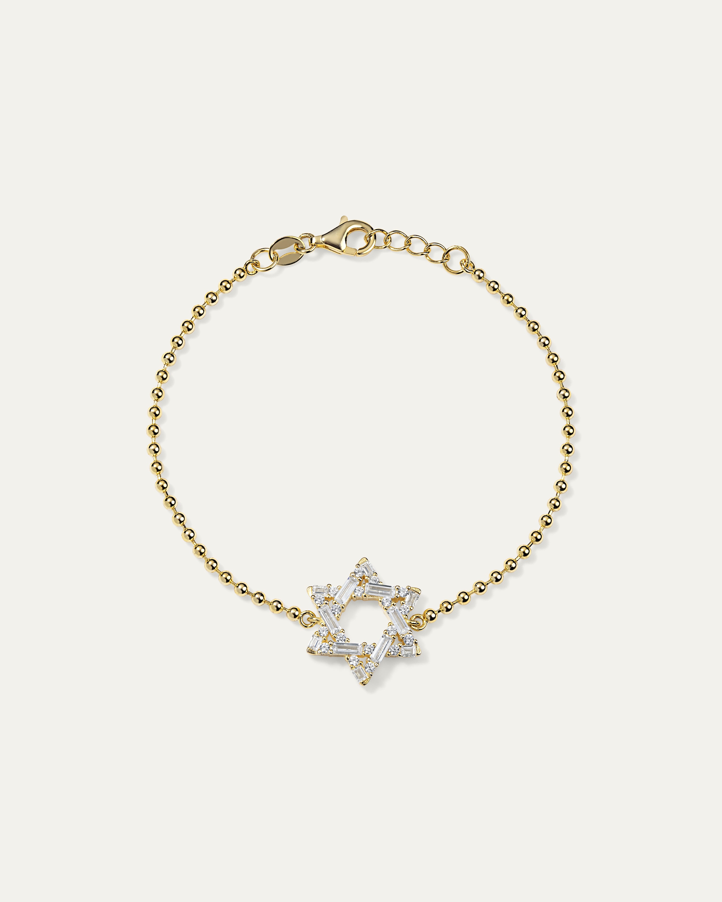 The Star of David Spheres Bracelet