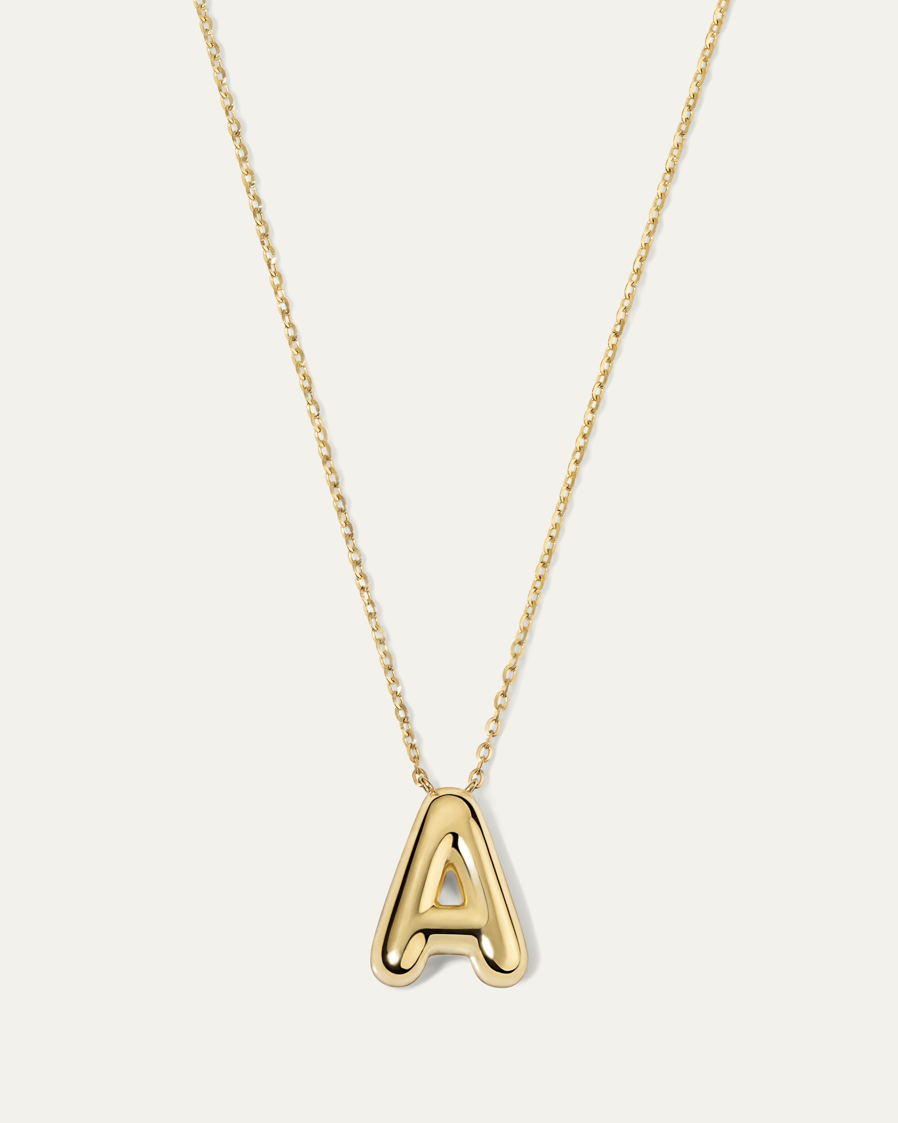 Madison Bubble Initial Necklace