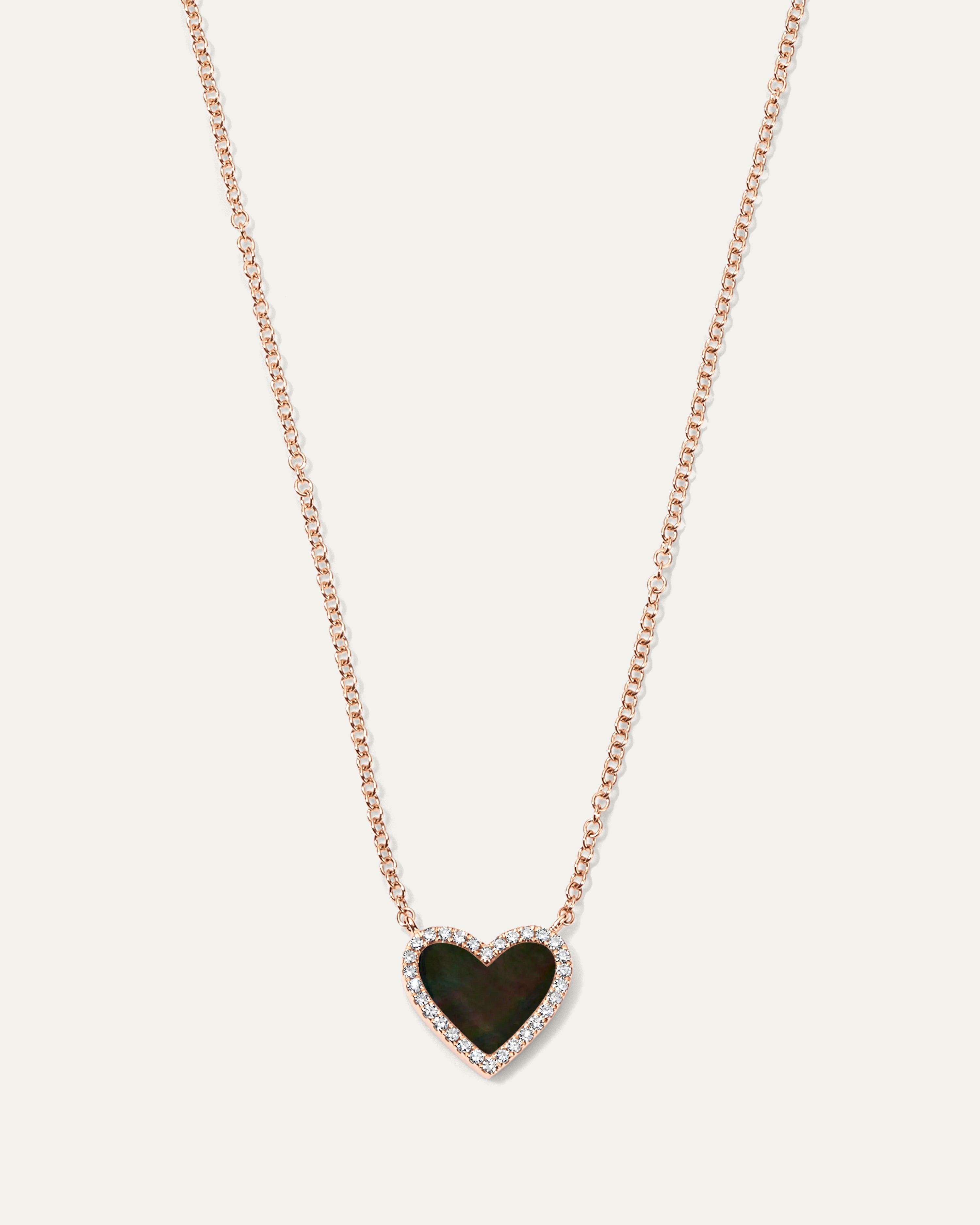Jane My Heart™ Black Onyx Diamond Necklace