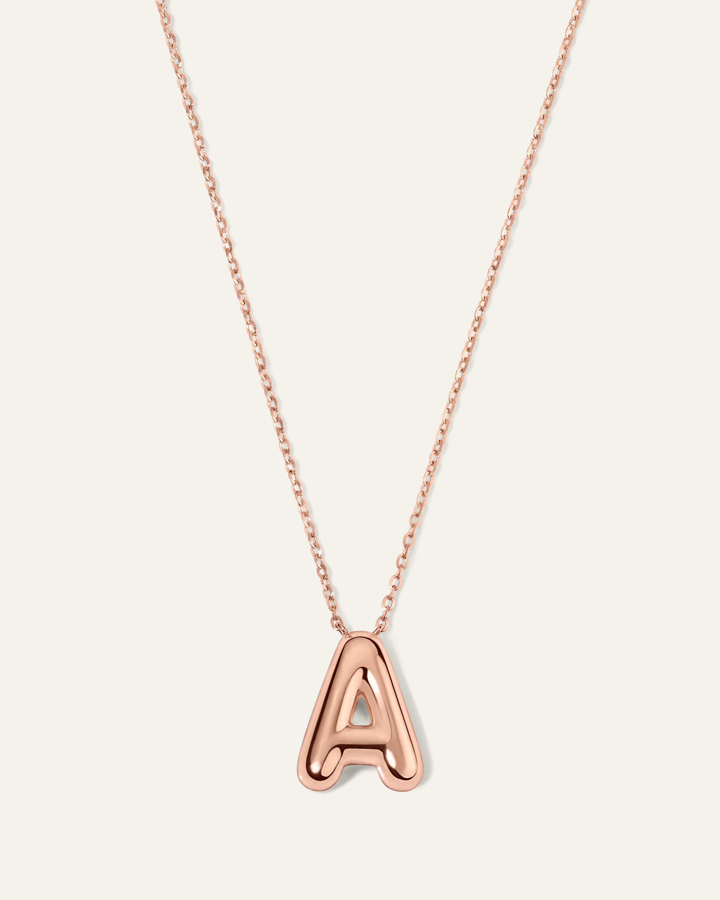 Madison Bubble Initial Necklace