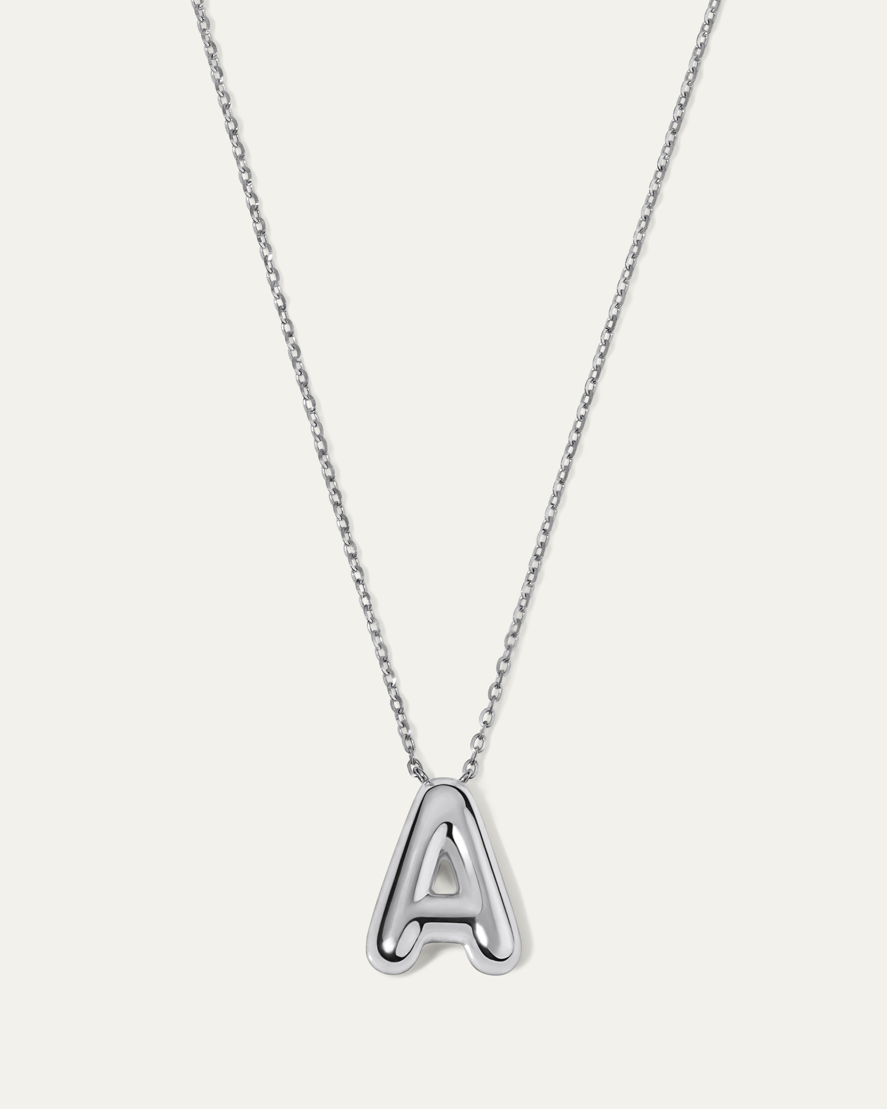Madison Bubble Initial Necklace