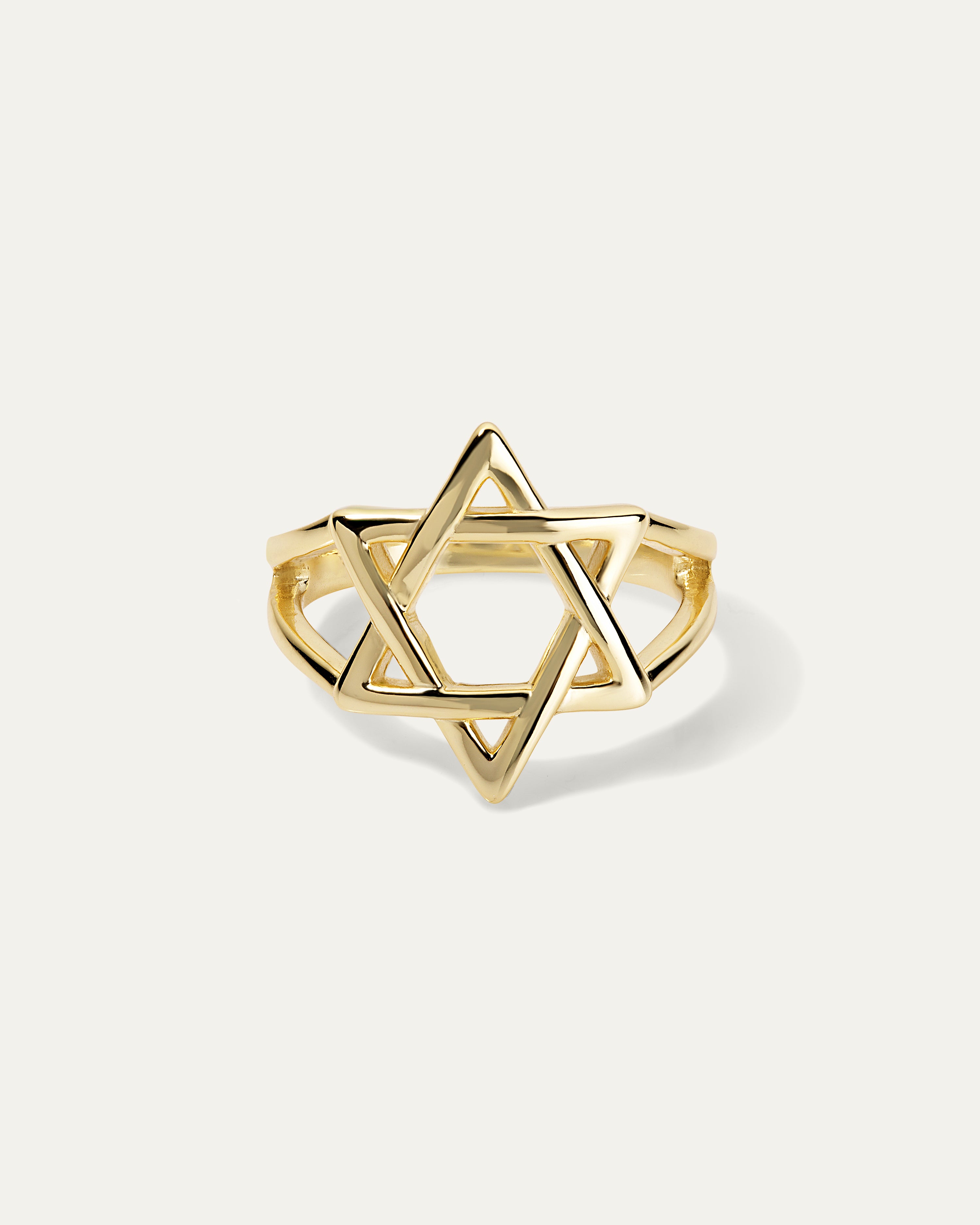 Star of David Bold Dome Ring