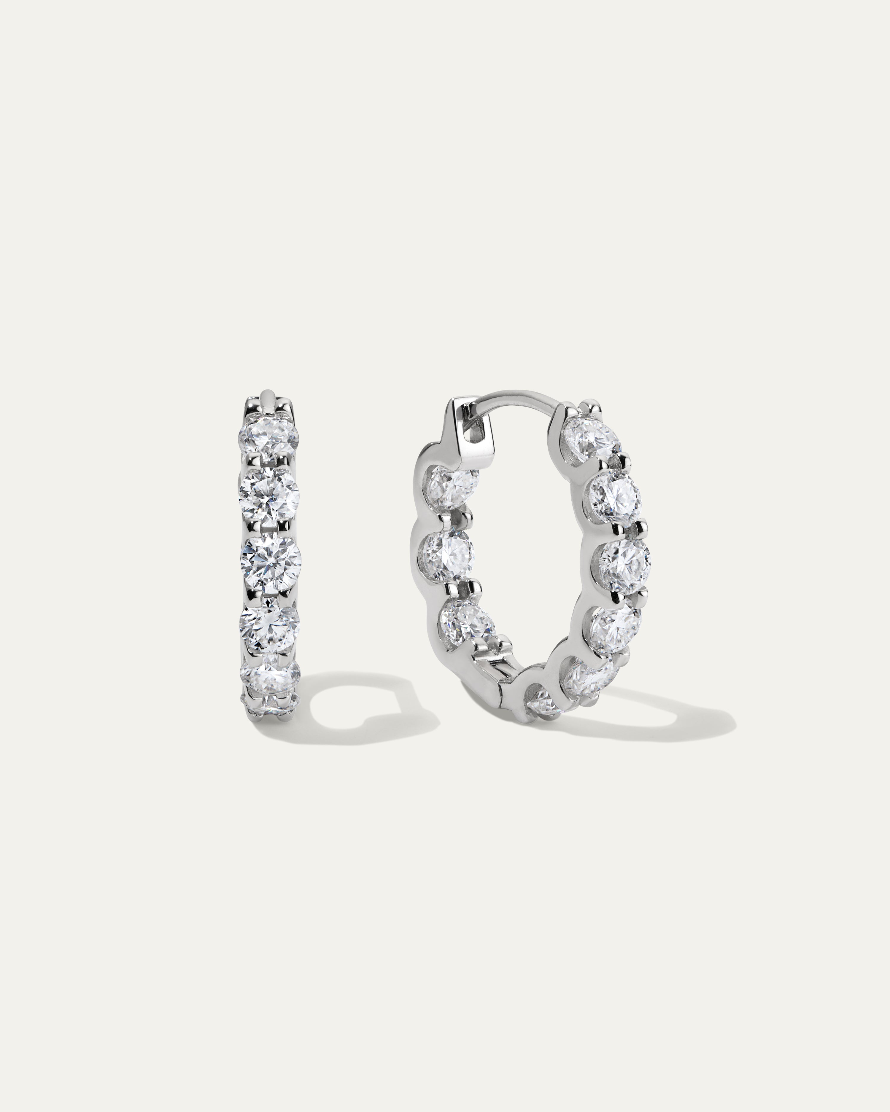 Jane Everyday™ Inside-Out Hoop Earrings