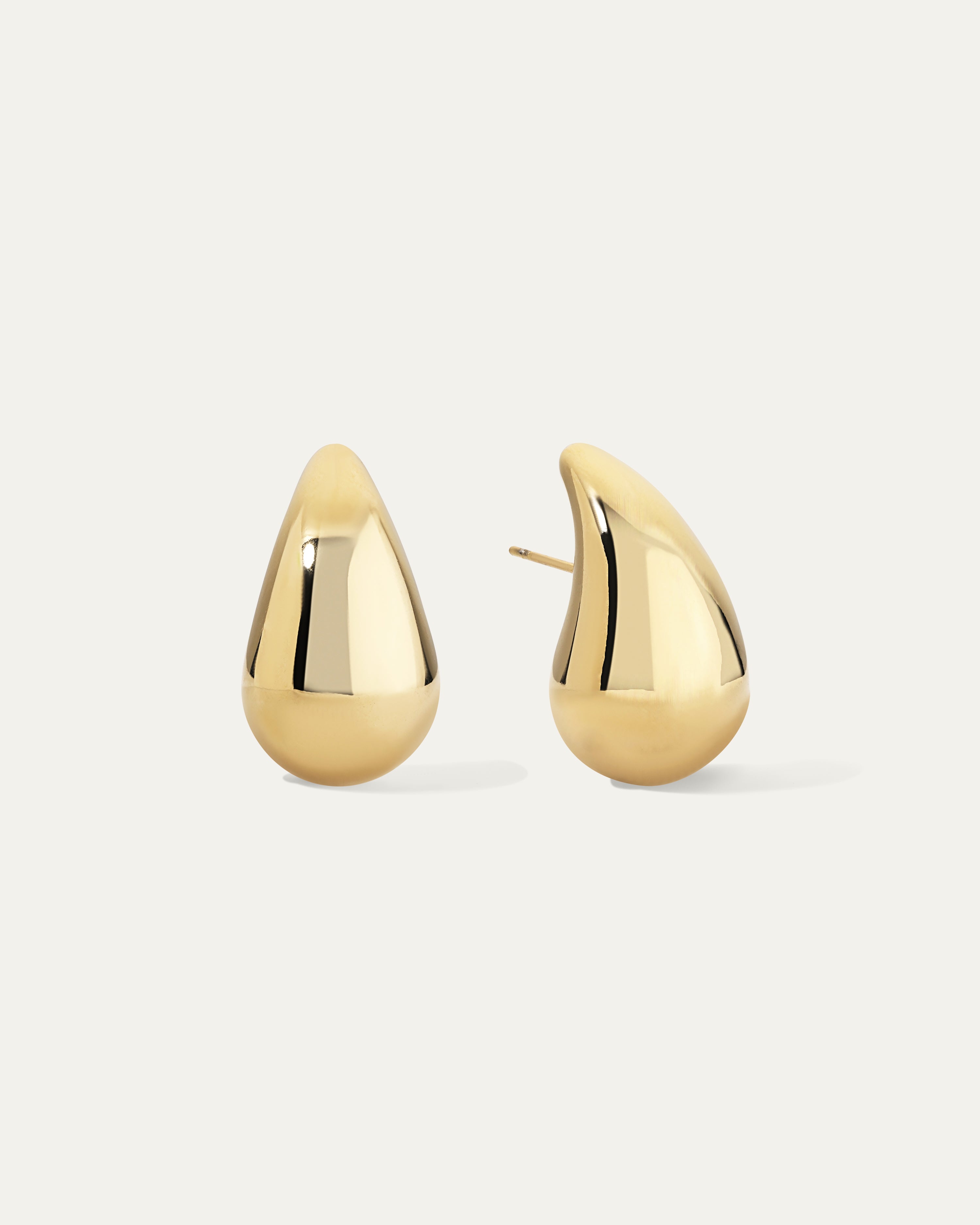 Crying Gold Earrings
