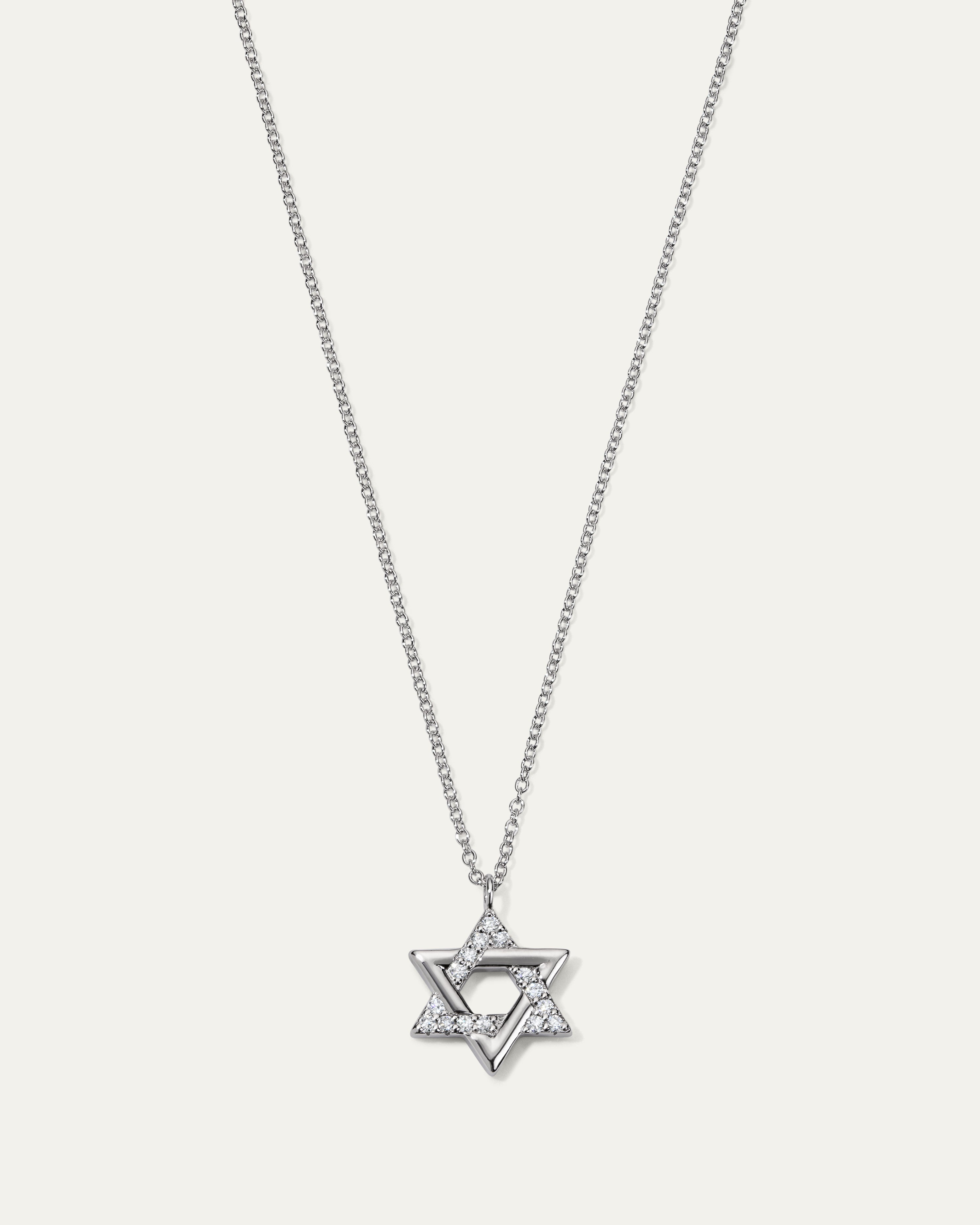 Reversible Star of David Necklace