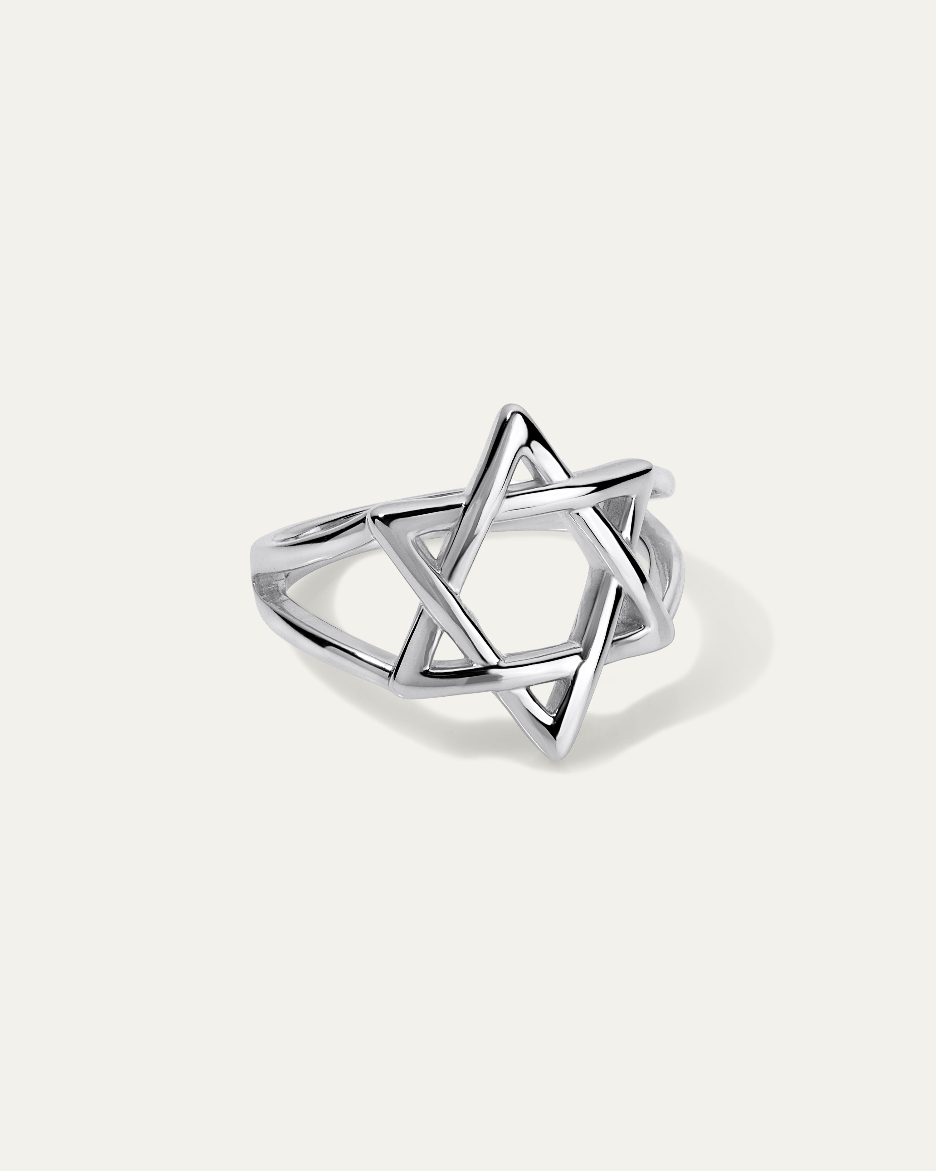 Star of David Bold Dome Ring