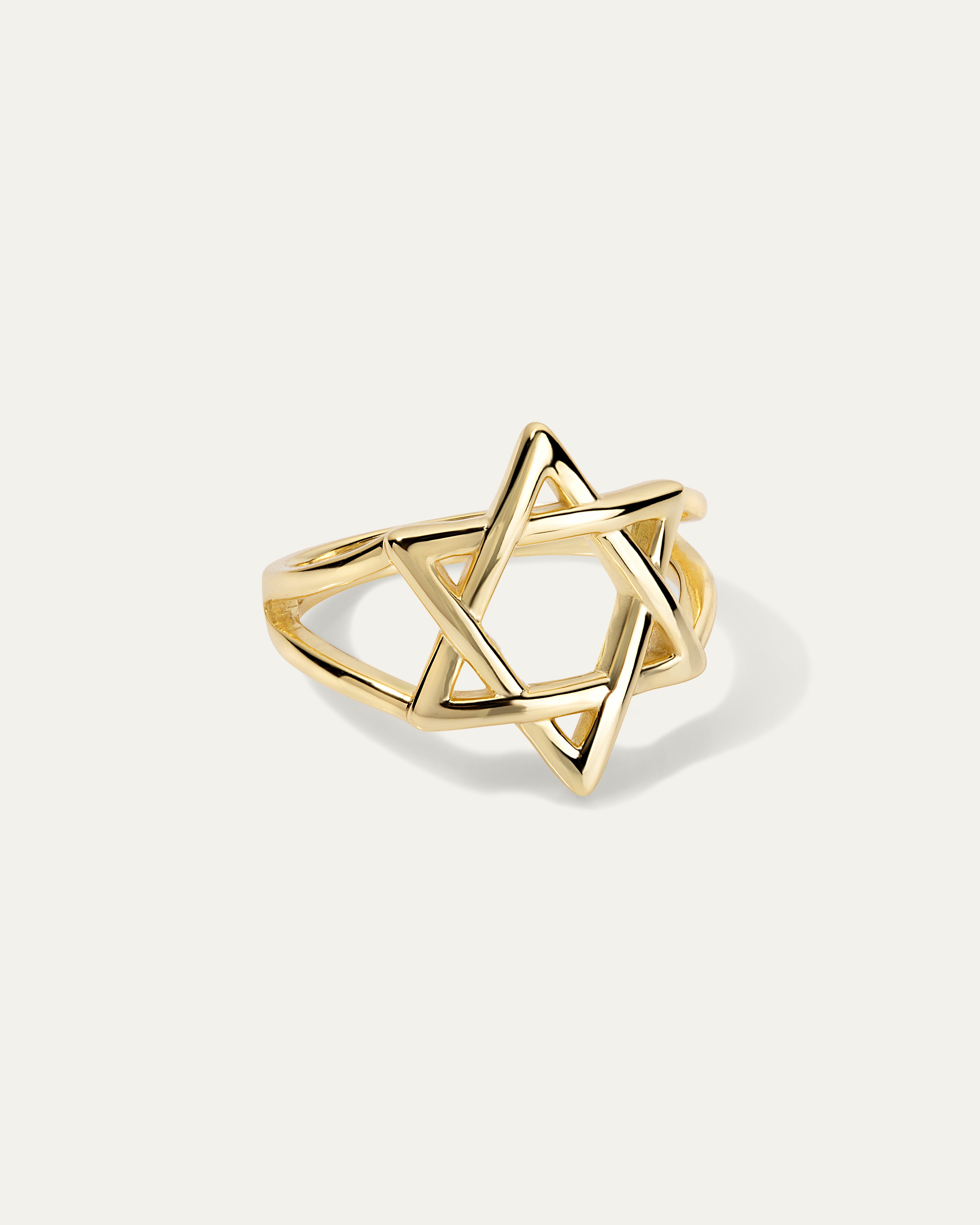 Star of David Bold Dome Ring