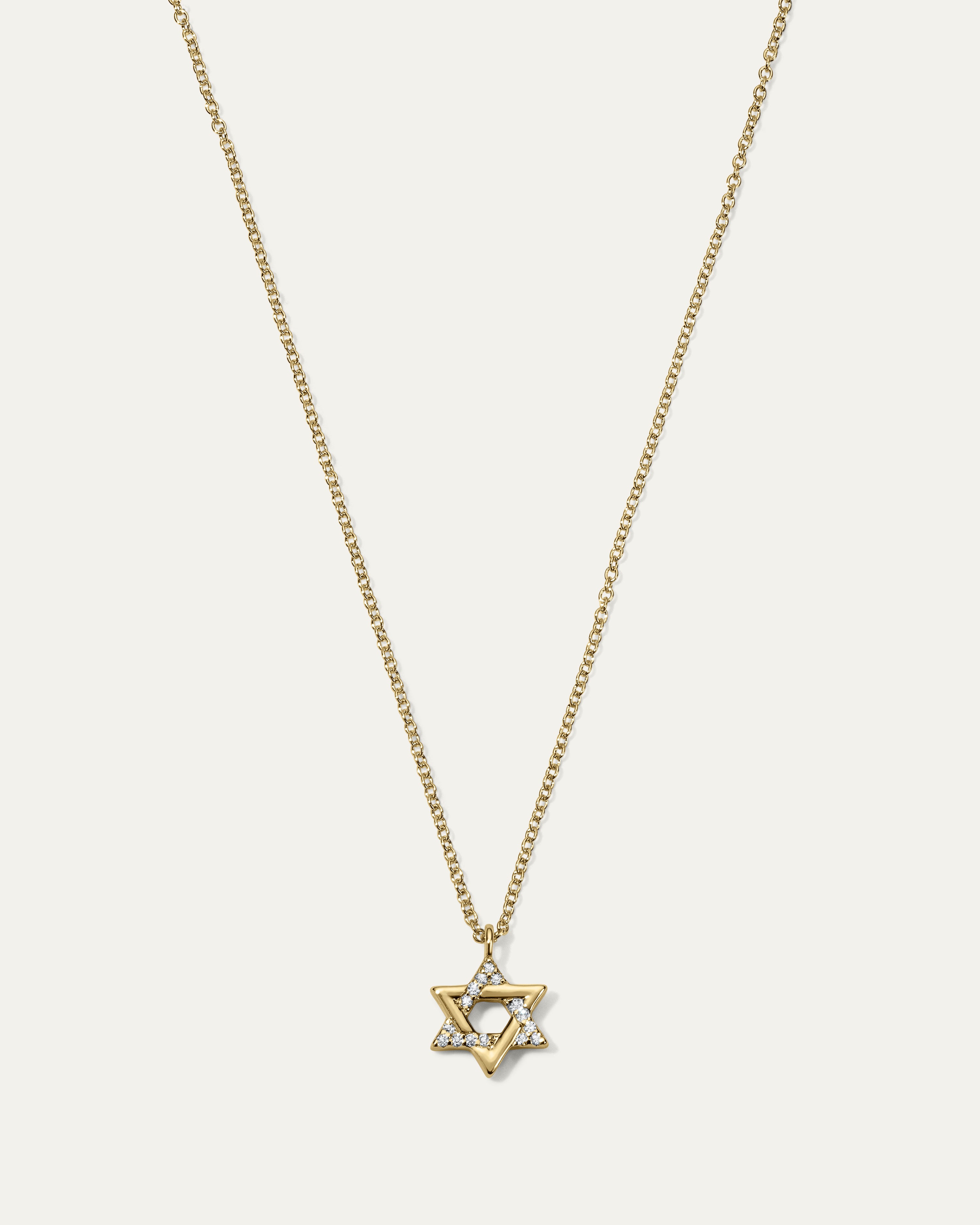 Reversible Star of David Necklace