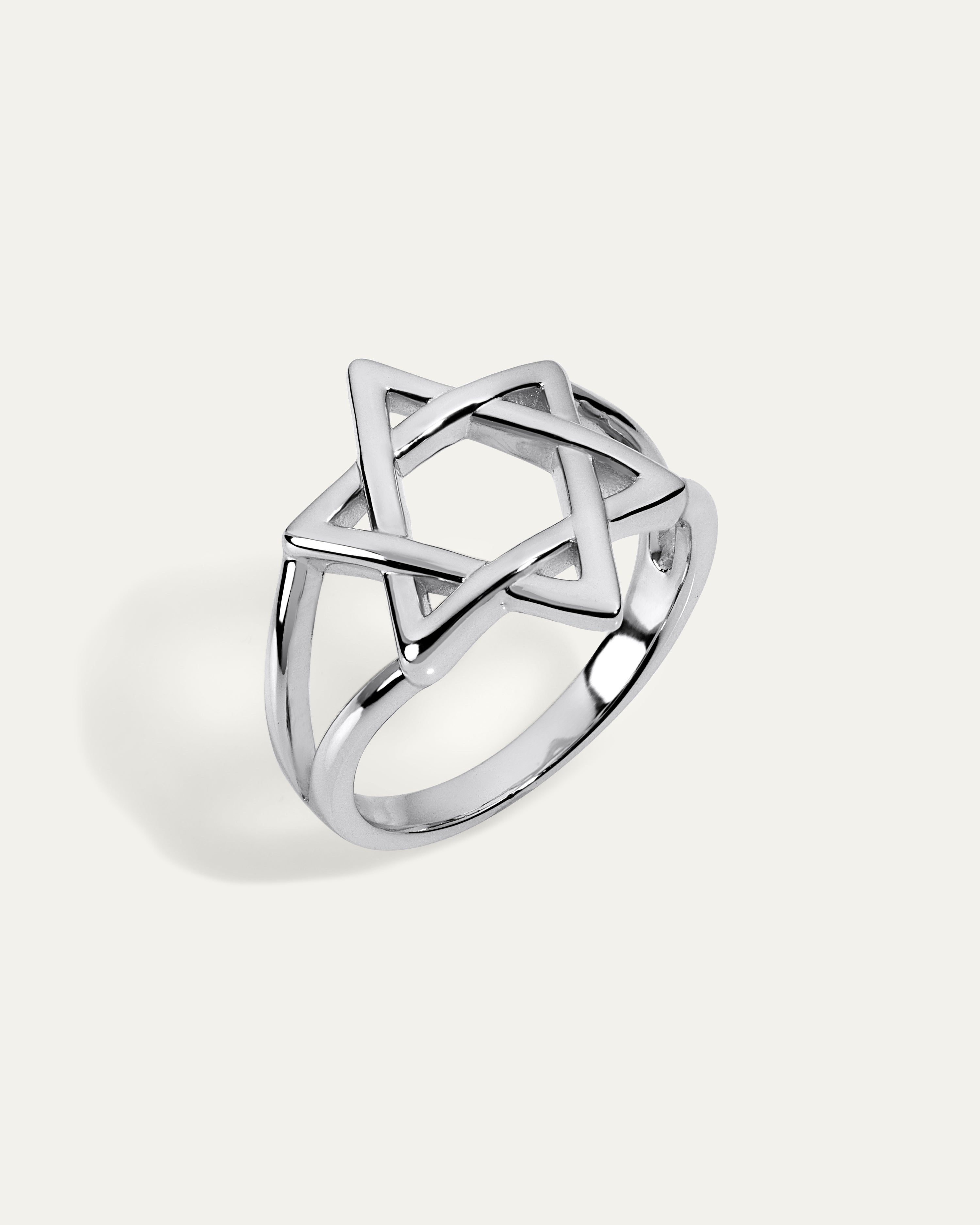 Star of David Bold Dome Ring