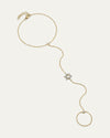 The Star of David Diamond Hand Chain