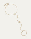 The Star of David Diamond Hand Chain