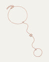 The Star of David Diamond Hand Chain