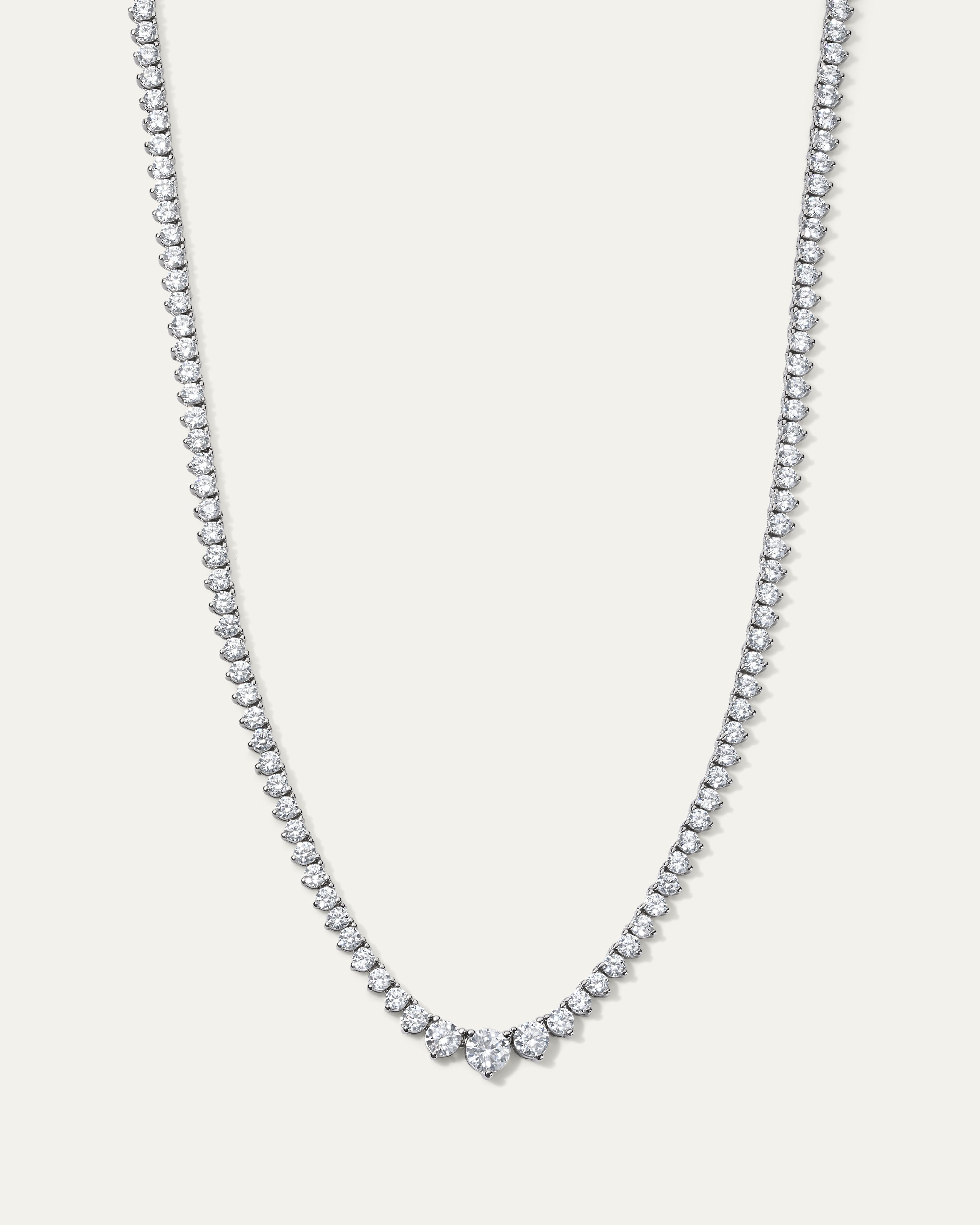 Jane Everyday™ Graduated Tennis Necklace