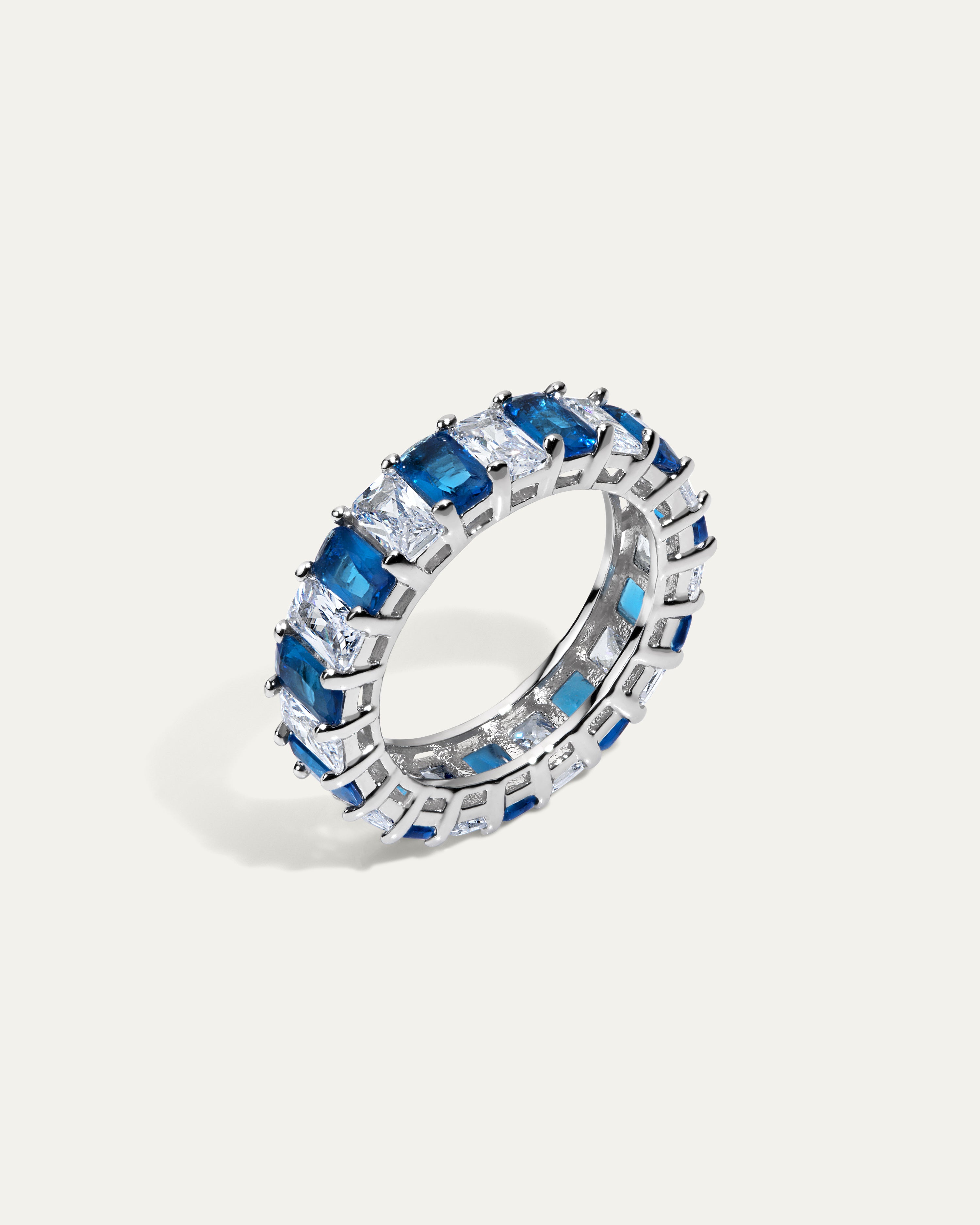 The Everyday Sapphire Baguette Eternity Band
