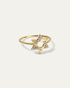 The Star of David Pavé Ring