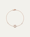 The Star of David Diamond Bracelet
